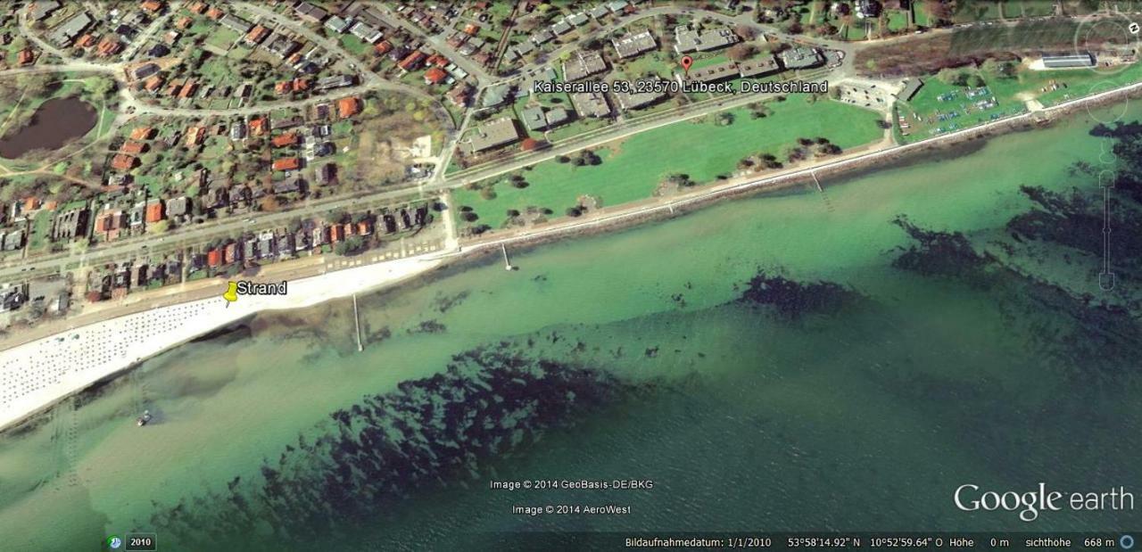 Seaside Mit Ostseeblick Lubeca Exterior foto